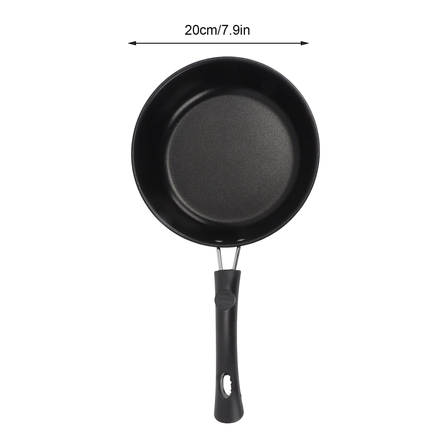 Mini Frying Pan 12-20cm - Non-Stick Stainless Steel