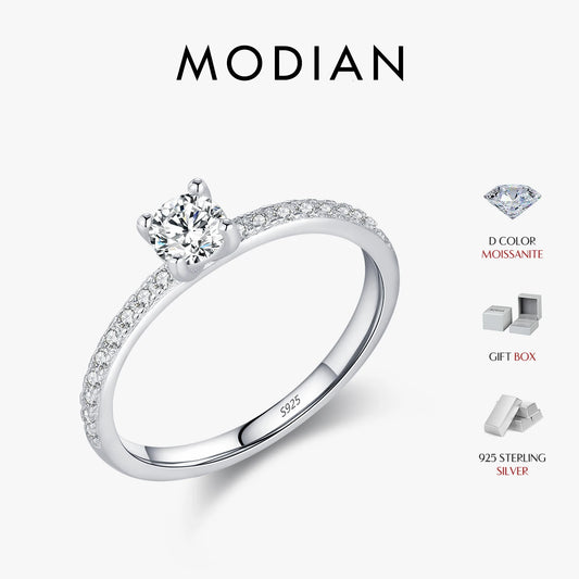 MODIAN Moissanite Ring