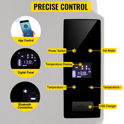Mini Réfrigérateur Portable 30L-50L - Compresseur 220V