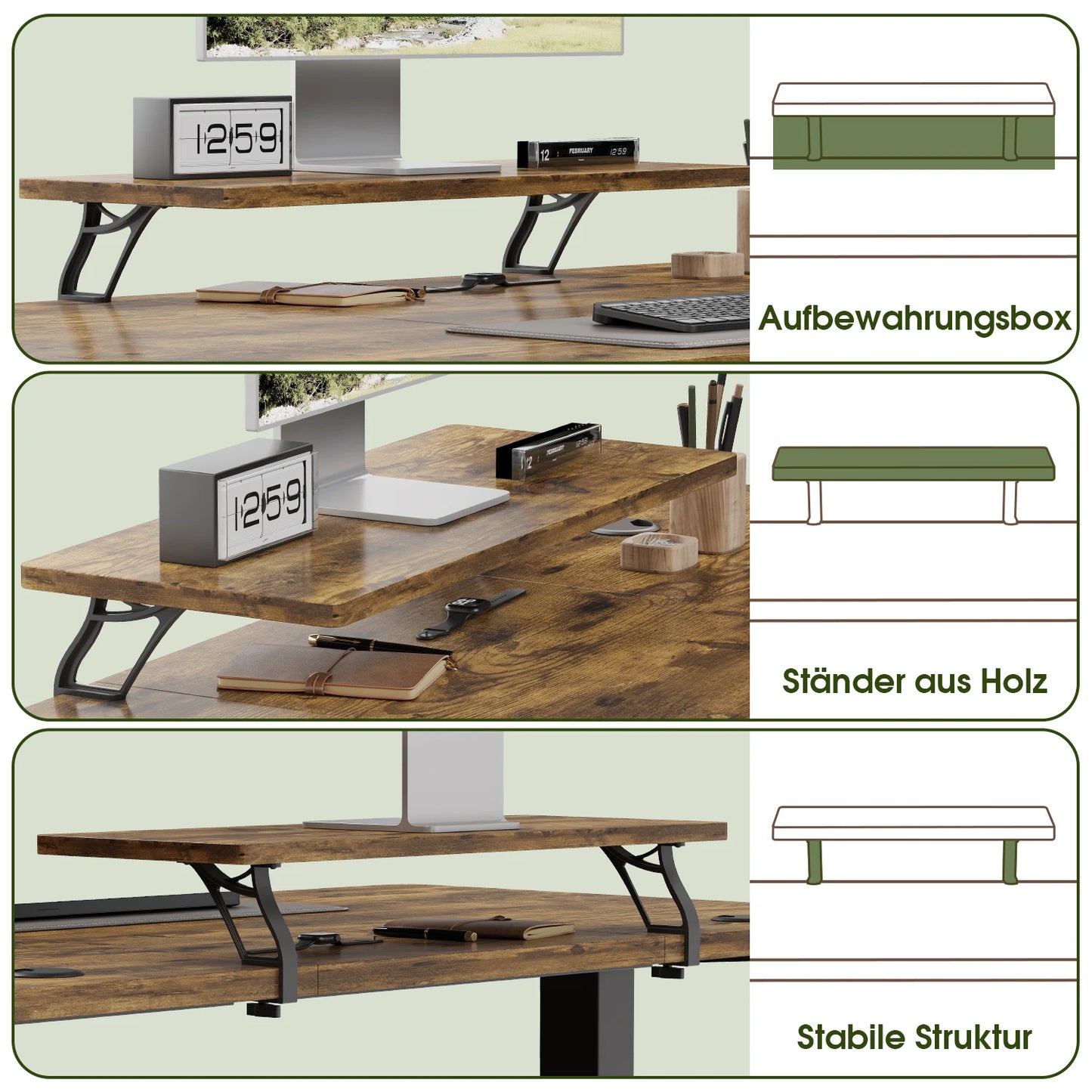 Devoko Electric Standing Desk 120x60cm