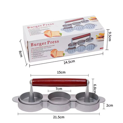 Aluminum Burger Press