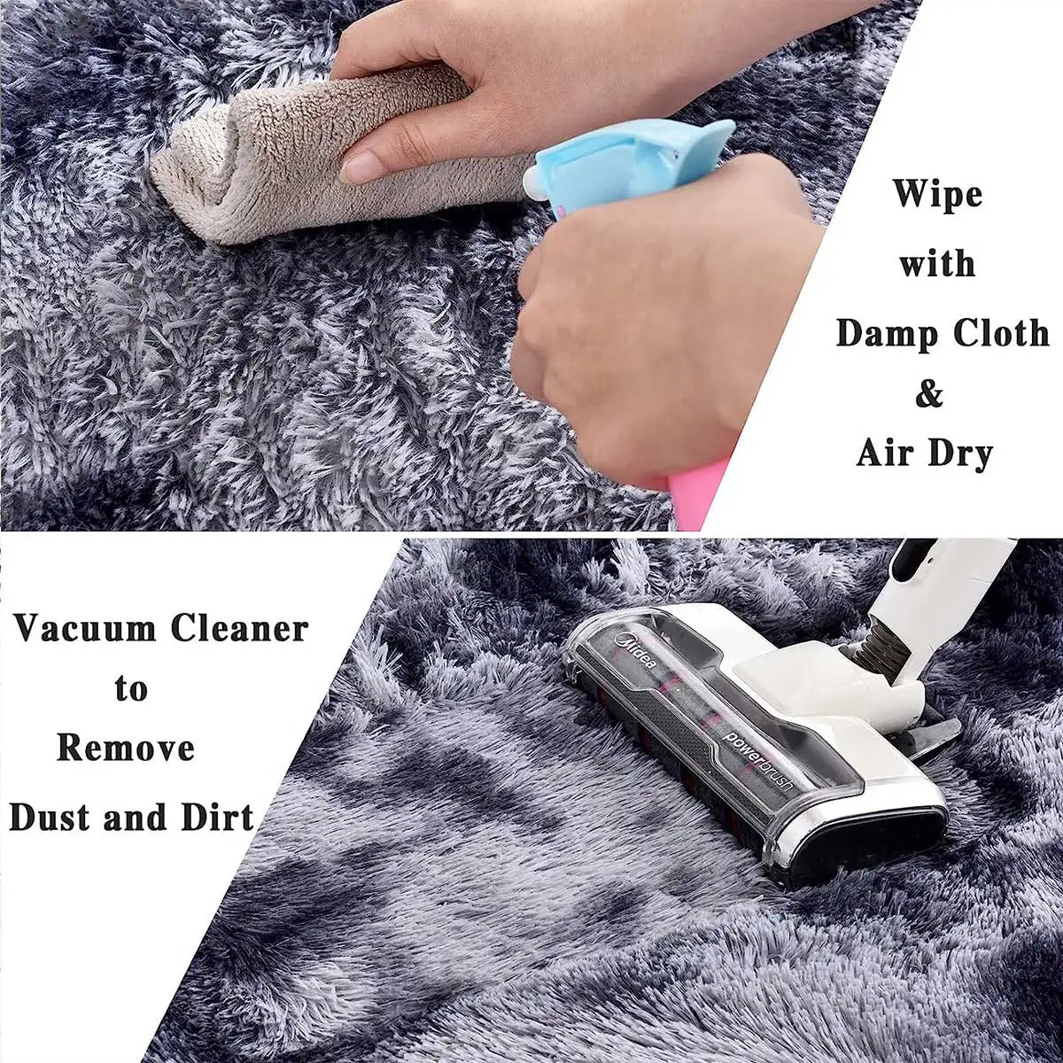 Soft Plush Carpet for Living Room & Bedroom