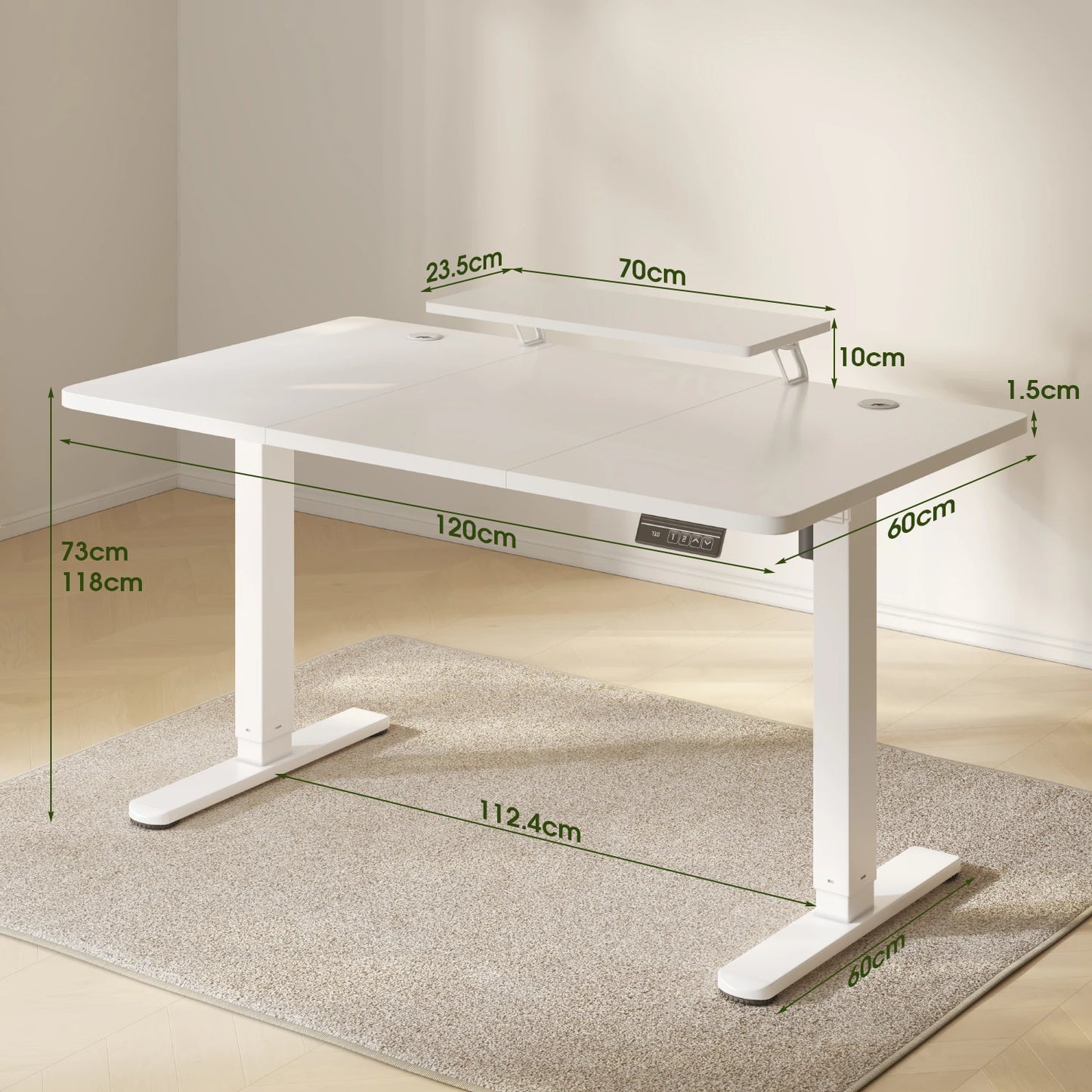 Devoko Electric Standing Desk 120x60cm