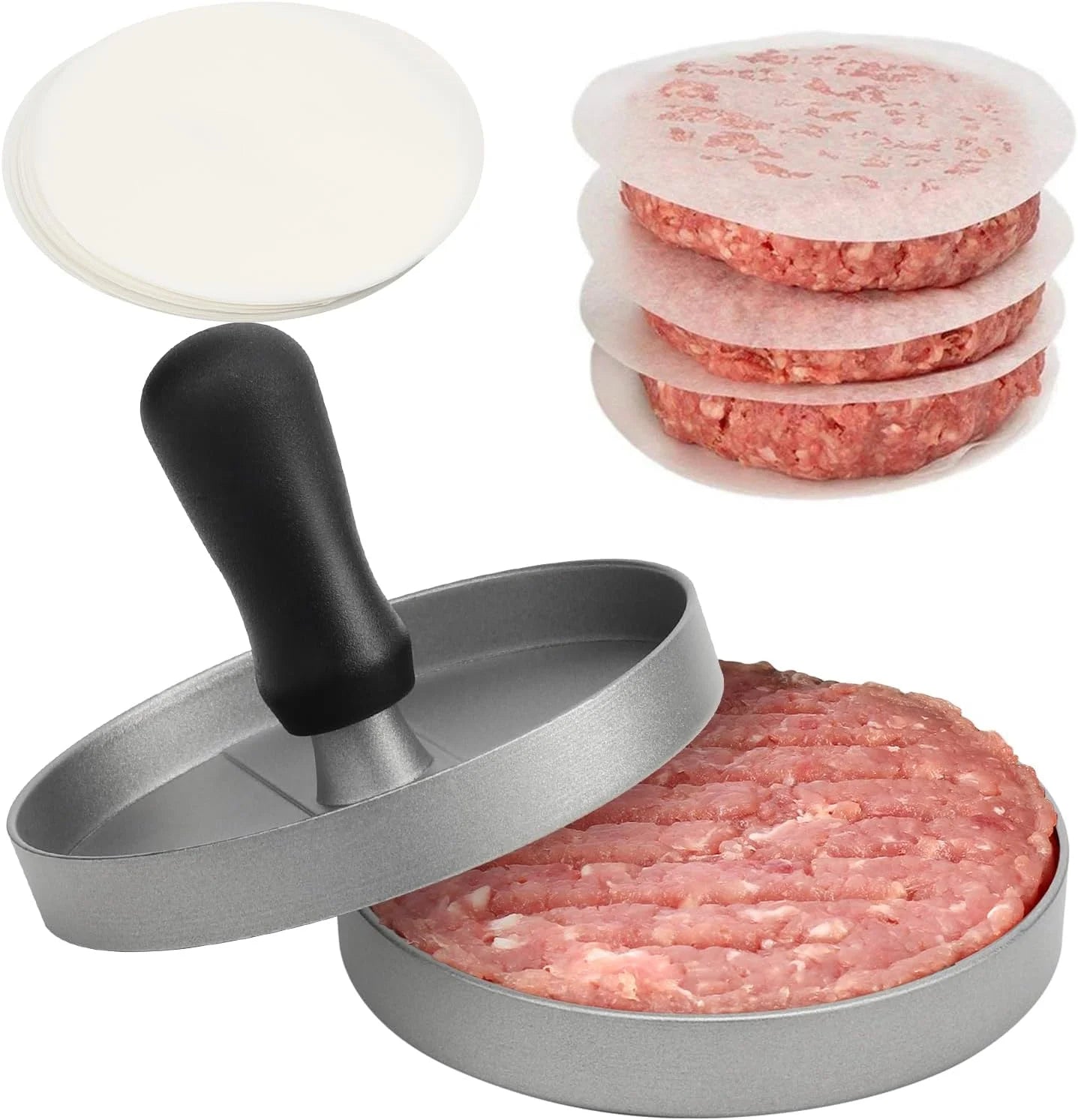 Aluminum Burger Press