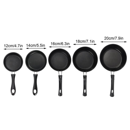 Mini Frying Pan 12-20cm - Non-Stick Stainless Steel