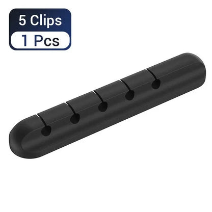 Silicone Cable Organizer Clips