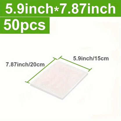 Vacuum Food Storage Bags - Pack of 50