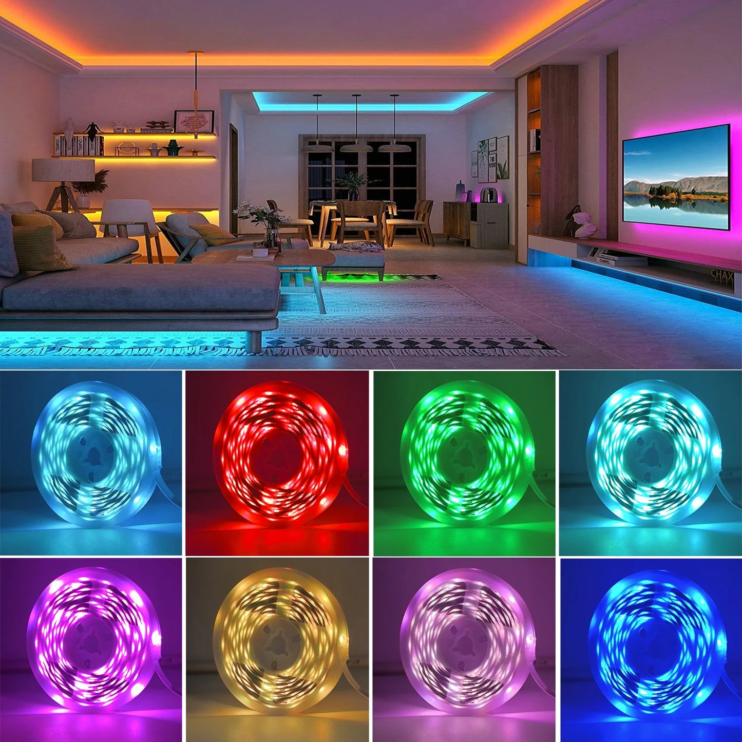 Ruban LED RGB avec Contrôle APP